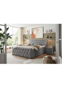ED EXCITING DESIGN, Boxspringbett &raquo;"Cashfield", OTTOs Choice! Topseller inkl. zwei Bettk&auml;sten & Topper&laquo; erh&auml;ltlich in den Gr&ouml;&szlig;en 160x200cm und 