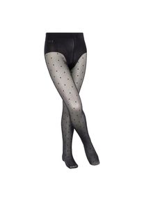 Falke , Kinder,Juegendliche , Feinstrumpfhose »Romantic Dot« für Kinder und Teens, matte Optik, gepunktet, weiches Bündchen , black , 134/146 ,...