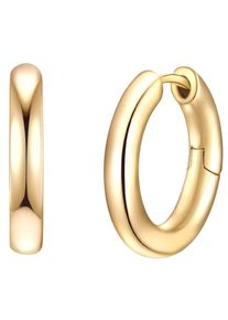 Yokoamii, Damen, Paar Creolen &raquo;Set: Y46&laquo; Creolen gelbgold, gelbgold, gelbgold, Moderne Creolen f&uuml;r Damen