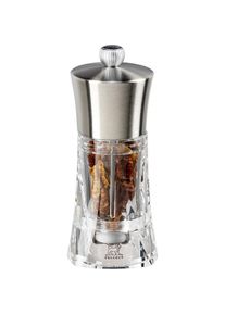 Peugeot OUESSANT Chilimühle Edelstahl/Transparent 14 cm, Pfeffermühle + Salzmühle, Transparent