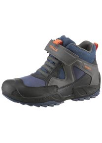 Geox , Kinder,Jugendliche , Winterstiefel »J NEW SAVAGE BOY B ABX« Trekkingboots, Winterstiefel, Kindergartenschuh mit Warmfutter , blau-grau , 31...