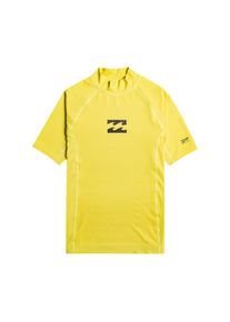 Billabong , Juegendliche , Rash Guard »Waves All Day« , Acid Green , Material: Mischgewebe aus recyceltem...