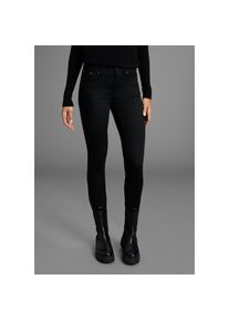 Arizona , Damen , Slim-fit-Jeans »Shaping« enge Passform, Röhrenjeans, Used-Look-Waschung, hohe Leibhöhe , black , N-Gr , 46 -N-Gr , 46 ,...