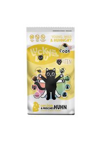 340g Kitten Lucky Lou Pollame e Pollo secco gatto