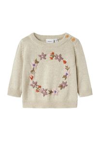 name it Pulóver 'NBFOPAIR' unisex bézs , Méret 56
