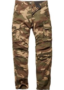 Vintage Industries Reef Camo, cargo pants , color: Brown/Olive/Beige , size: XL