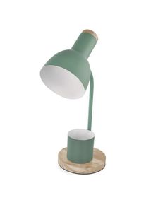 EMOS, Tischlampe, Schreibtischlampe POPPY, grün (E27)