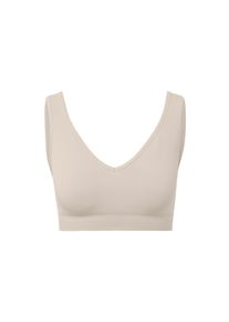 Tchibo - Seamless-Sport-Bustier - Damen - Gr. L - offwhite