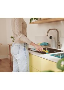 Tchibo - Abtropfgestell mit Silikonmatte - dunkelblau