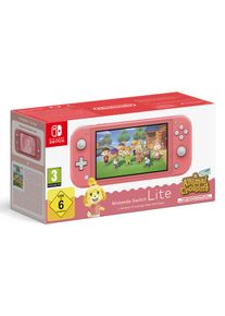 Consola Portátil Nintendo Switch Lite Coral+Animal Crossing New Horizons