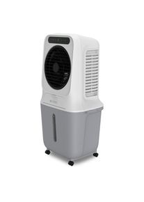 BE COOL Ventilatorkombigerät »Premium Luftkühler 25l mit Wifi und abnehmbarem Tank« abnehmbarer Wassertank, Spezial Vortex Rotor, WiFi in grau