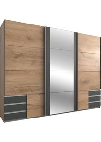 wimex Schwebetürenschrank »Emden moderner Kleiderschrank mit Spiegel und Schubladen BESTSELLER« Schlafzimmer Schrank Garderobenschrank mit...