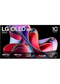 LG OLED-Fernseher »OLED77G39LA« 195 cm/77 Smart-TV OLED evo in schwarz, Größe 77