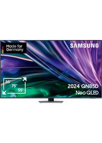 Samsung QLED Mini LED-Fernseher »GQ65QN85DBT« 163 cm/65 Smart-TV Neural Quantum 4K AI Gen2 Prozessor in grau, Größe 65