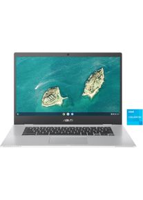 ASUS Chromebook »CX1 CX1500CKA-NJ0357« 39,6 cm / 15,6 ′′ Intel Celeron UHD Graphics 128 GB SSD in silberfarben