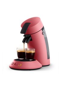 Philips Senseo Kaffeepadmaschine »Original Plus CSA210/60, mit zwei Kaffee-Einstellungen« aus 28% rec. Plastik in rot