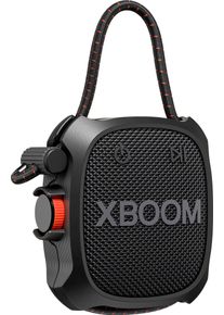 LG Portable-Lautsprecher »XBOOM Go DXG2« (Bluetooth Apple Siri Google Assistant Multipoint Anbindung 5 W) in schwarz