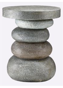 HEINE HOME Beistelltisch 1 Stk. tlg. in grau, Größe B/H/T: 38 cm x 47 cm x 38 cm