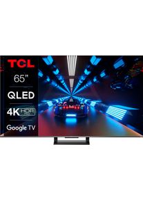TCL QLED-Fernseher »65C731X1« 164 cm/65 Smart-TV 4K HDR Pro in grau, Größe 65