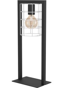 Eglo Tischleuchte »JUBILY« E27 1 Stk. Tischleuchte in schwarz aus Stahl - exkl. E27 - 40W in schwarz, Größe Höhe: 53,5 cm