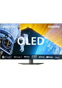 Philips OLED-Fernseher »48OLED809/12« 121 cm/48 Smart-TV in schwarz, Größe 48