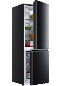 Hanseatic Kühl-/Gefrierkombination »HKGK14349BBI« 143 cm hoch 49,5 cm breit in silberfarben