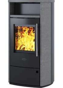 Kleining Kaminofen » »MAILAND«« mit Naturstein in beige, Größe 0