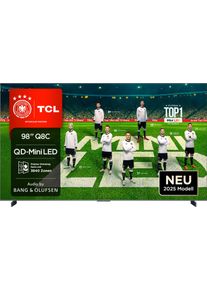 TCL Mini-LED-Fernseher »98Q8CX7« 248 cm/98 Smart-TV Audio von Bang & Olufsen in schwarz, Größe 98