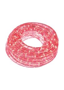 HQ Power Cadena ligera, 36 LED/metro, 1 canal, para uso interior y exterior, rojo, 9 m
