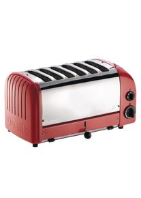 Torradeira Dualit Vario 6 ranhuras vermelho GD395