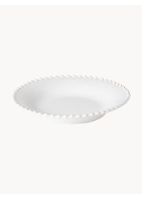 COSTA NOVA Prato de massa Pearl Branco Cerâmica Ø 24 cm