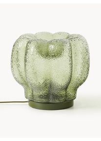 Small Glass Table Lamp Umali Green Glass &Oslash; 30 x H 26 cm | Westwing Collection