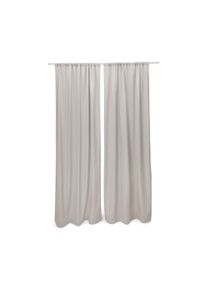 Tchibo - Grube zasłony - kolor: beżowy