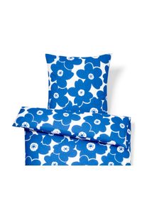 Tchibo - Pościel bawełniana premium - kolor: niebieski