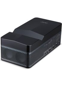 Acer PD1520Us interaktiver DLP LED Ultrakurzdistanzbeamer 500 ANSI Lumen (Full HD, 500 lm), Beamer, Weiss, Silber