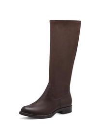 Tamaris, Boots + Stiefel, Komfort Laarzen mit 2,5 cm Absatz und Textileinlegesohle für Erwachsene, Braun, (44)