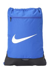 Nike Športová taška 'Brasilia' Muži kráľovská modrá / čierna / biela One Size
