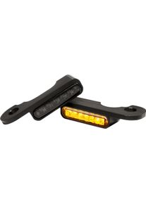 Heinz Bikes Stripes, clignotants de guidon , couleur: Noir