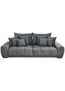 Carryhome Bigsofa , Dunkelgrau , Textil , Buche , massiv , Füllung: Schaumstoff,Schaumstoff , 280x67x120 cm , Stoffauswahl, Rücken echt , Wohnzimmer, Sofas & Couches, Sofas, Textilsofas