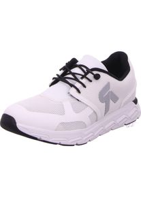 Rieker Sport Kvinnor L&aring;g sneaker 'M9000' gr&aring; / vit Storlek 41