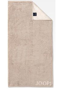 JOOP! Ręcznik kąpielowy 'Doubleface' dla mężczyzn jasny beż Rozmiar One Size