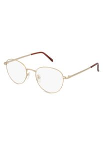 Fielmann MC 586 CL okulary unisex | Oprawka: Pełnoramkowe, Panto, Złoty