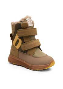 bisgaard , Kinder , Winterboots »spencer tex« Snowboots, Winterstiefel, Kindergartenschuh mit Lammwolle gefüttert , moosgrün , 28 , 28 ,...