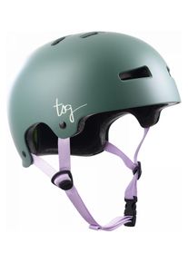 TSG Evolution-Solid-Colors Kask satin foliage green