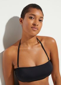 bonprix Női Bandeau bikinifelső, fekete, 38