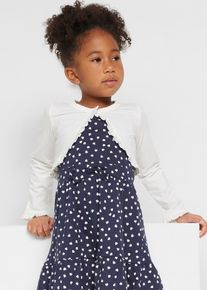 bonprix Bolerko shirtowe dziewczęce, biały, 140/146