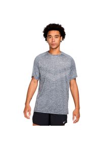 Nike Herren Stride Dri-Fit ADV Kurzarm-Laufoberteil blau