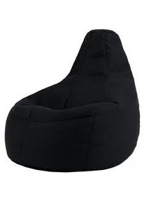 I.C.O.N. icon Sitzsack Dalton Techmesh Gaming Xxl , Schwarz , Textil , 270 L , 94x85x92 cm , Hergestellt in Deutschland, Oeko-Tex® Standard 100 , Wohnzimmer, Hocker, Sitzsäcke, XXL Sitzsäcke