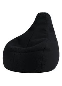 I.C.O.N. icon Sitzsack Liegesessel Dalton Techmesh Gaming , Schwarz , Textil , 170 L , 90x73x84 cm , Hergestellt in Deutschland, Oeko-Tex® Standard 100 , Wohnzimmer, Hocker, Sitzsäcke, XXL Sitzsäcke