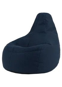 I.C.O.N. icon Sitzsack Dalton Techmesh Gaming Xxl , Dunkelblau , Textil , 270 L , 94x85x92 cm , Hergestellt in Deutschland, Oeko-Tex® Standard 100 , Wohnzimmer, Hocker, Sitzsäcke, XXL Sitzsäcke